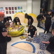 Best Use of Labels & Best Meal - Stantec and PCL Construction - Hunger is not a Game