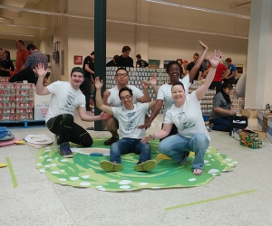 Structural Ingenuity - Canstruction Twenty-Rick-Teen, No Morty Hunger - IBI Group
