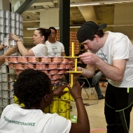 Structural Ingenuity - Canstruction Twenty-Rick-Teen, No Morty Hunger - IBI Group