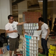 Structural Ingenuity - Canstruction Twenty-Rick-Teen, No Morty Hunger - IBI Group