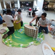 Structural Ingenuity - Canstruction Twenty-Rick-Teen, No Morty Hunger - IBI Group